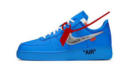 Virgil Abloh Teases Vibrant Royal Blue Off-White x Nike Air Force 1 Virgil Abloh Teases Vibrant Royal Blue Off-White x Nike Air Force 1