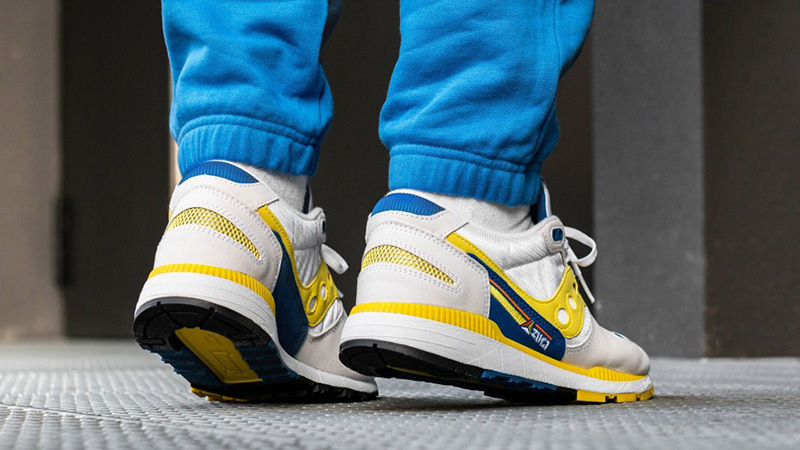 Saucony Azura White Yellow