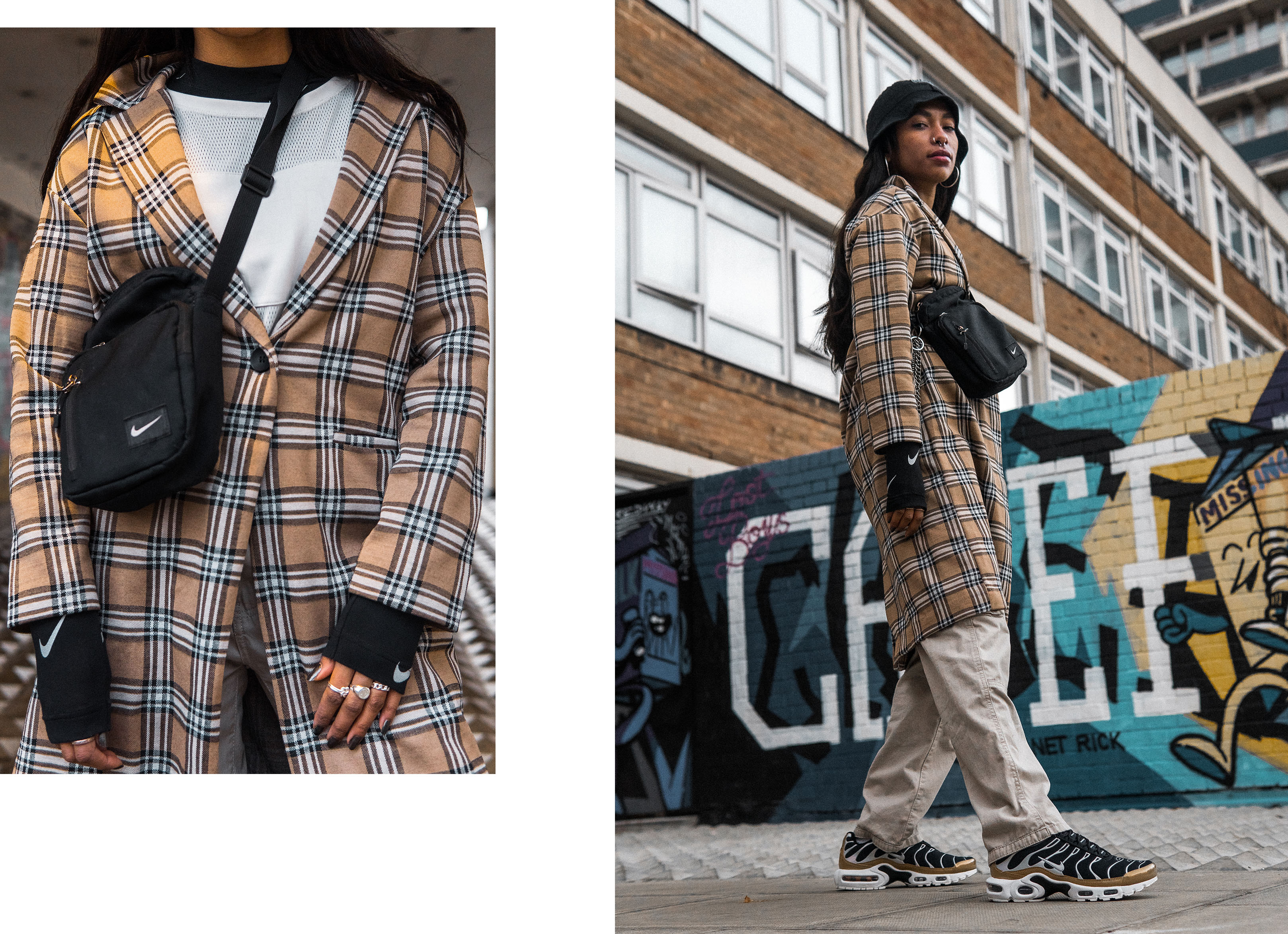 Styling: Nike Metallic Pack Air Max 97, Air Max Plus TN, Air Force 1