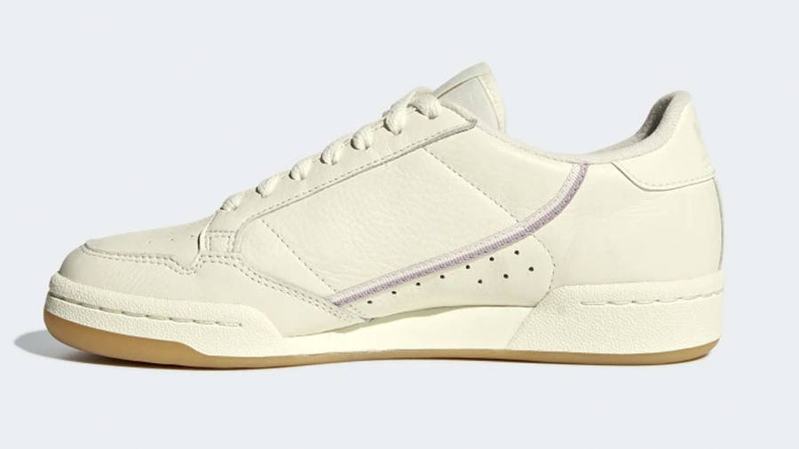 adidas continental 80 off white orchid tint