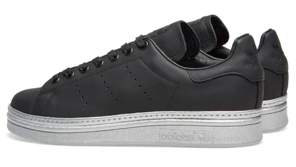 adidas Stan Smith Bold Black Metallic Silver