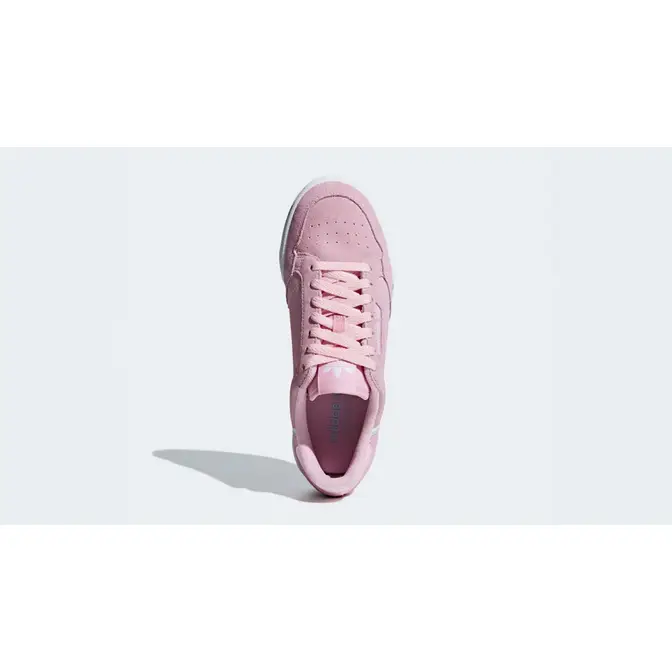 Adidas continental best sale 80 true pink