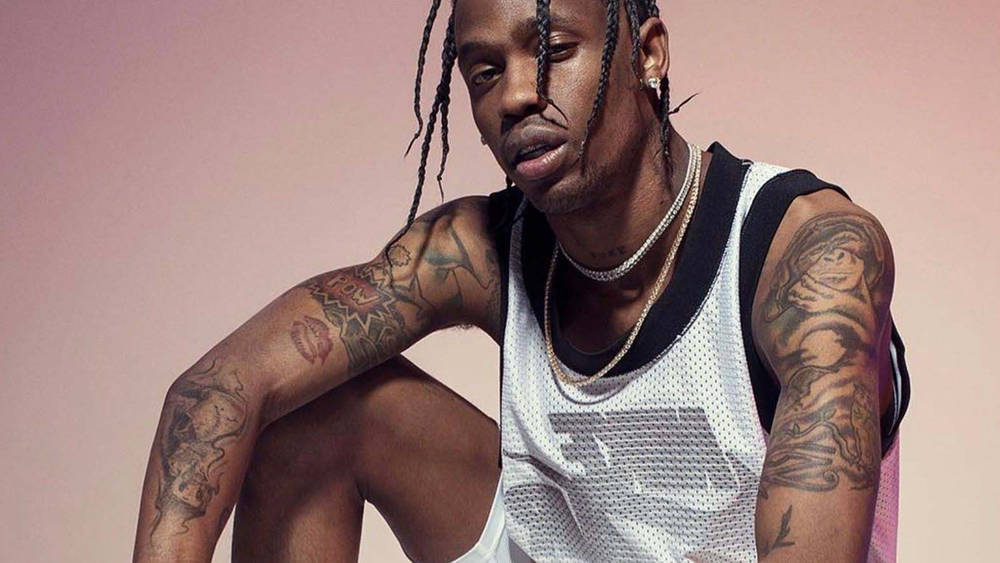 Travis Scott Spotted Flexing Another Air Jordan 1 ‘Backwards Swoosh’