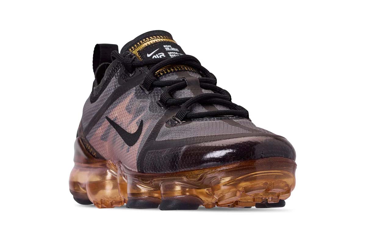 Kick Off The New Year With The Nike Air VaporMax 2019 'Black/Gold'
