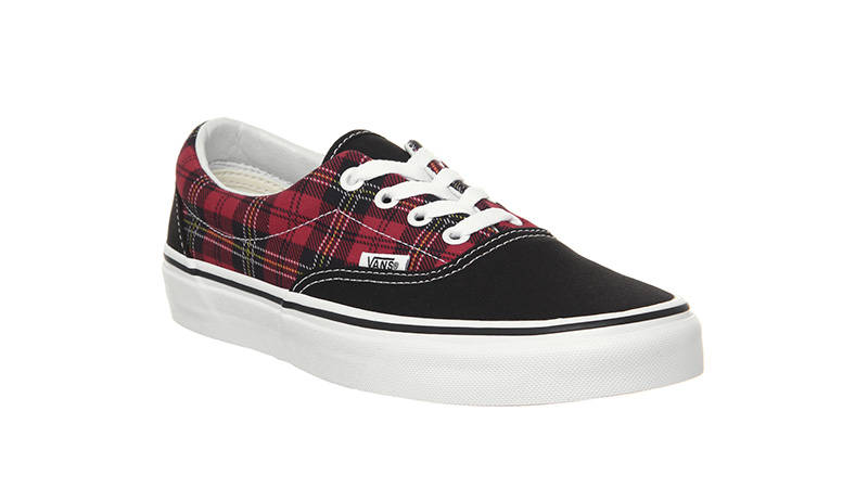 Plaid era vans on sale