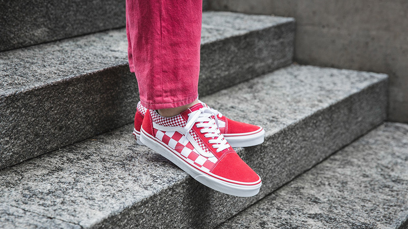 Vans Old Skool Red White