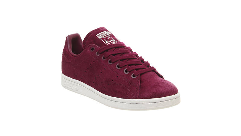 adidas Stan Smith Maroon White