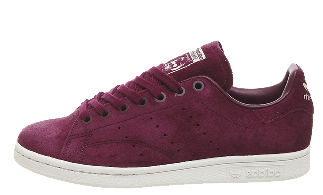 adidas Stan Smith Maroon White