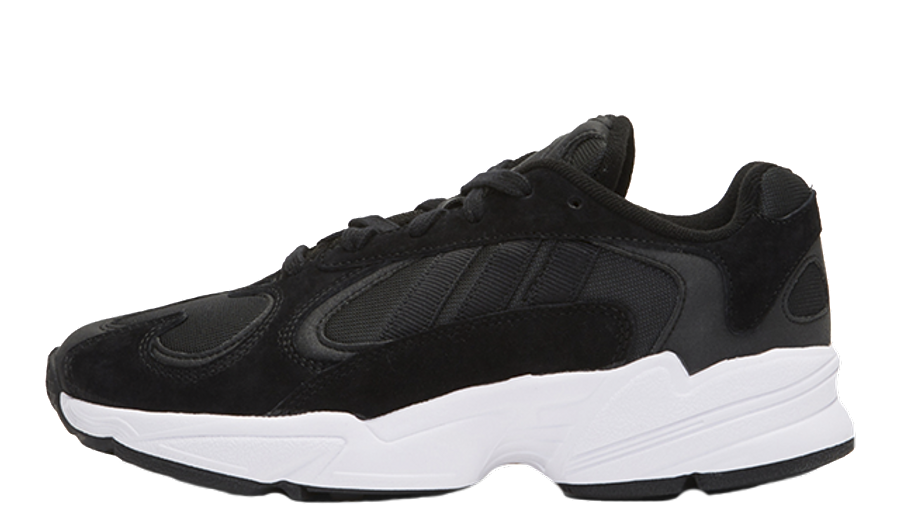 ladies black adidas yung 1