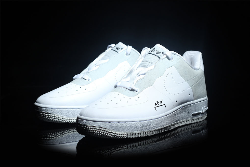 nike air force 1 a cold wall white