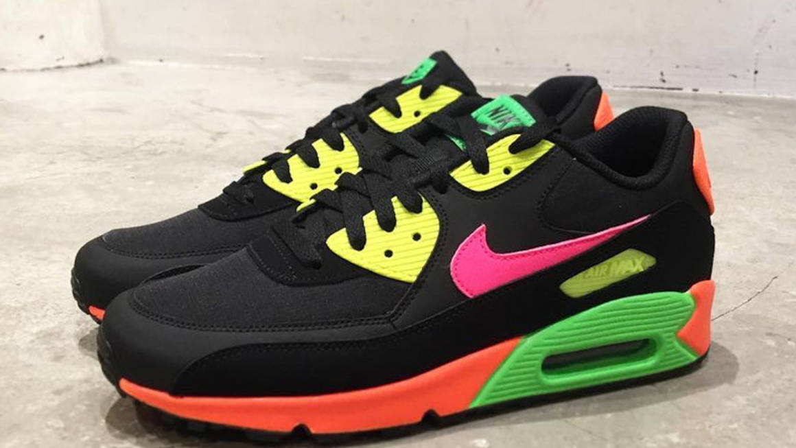 Neon Vibes Feature On The Nike Air Max 90 | The Sole Supplier