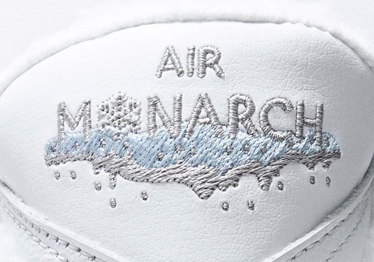 nike air monarch snow day