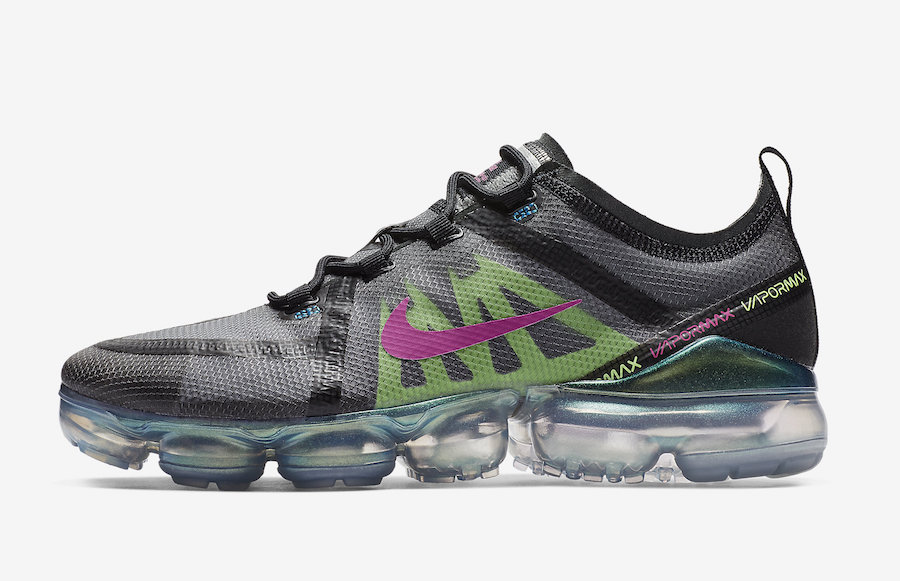'Active Fuchsia' and 'Lime Blast' Dress The Nike Air VaporMax 2019 PRM