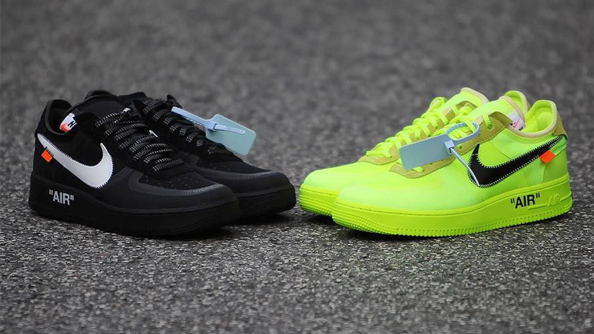 Off-White x Nike Air Force 1 Black And 