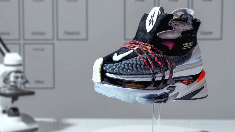 This Custom Sneaker Fuses 2018’s Hottest Silhouettes This Custom Sneaker Fuses 2018’s Hottest Silhouettes