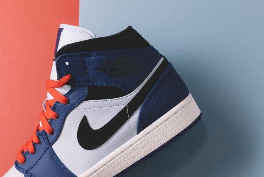 Jordan 1 Mid SE Blue Black