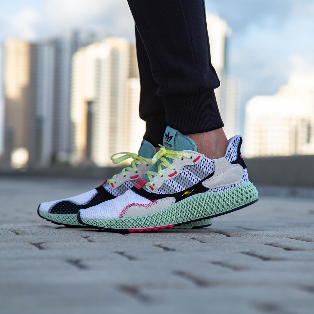 Foot Look At The adidas ZX 4000 4D 