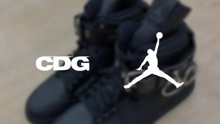 Buckle Up For The COMME des Garcons x Air Jordan 1