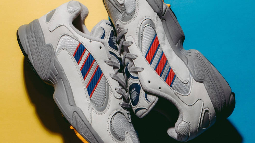 adidas Combines ‘Collegiate Royal’ And ‘ Scarlet’ On The Yung-1 'Grey' adidas Combines ‘Collegiate Royal’ And ‘ Scarlet’ On The Yung-1 ‘Grey’