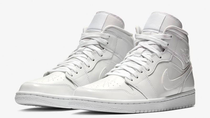 Jordan 1 Mid White Women's