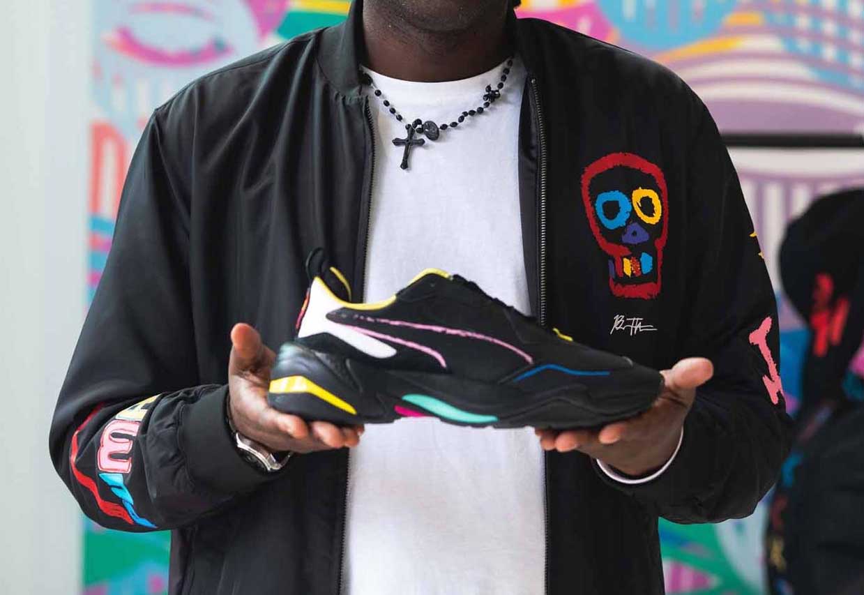 puma thunder bradley theodore sneaker