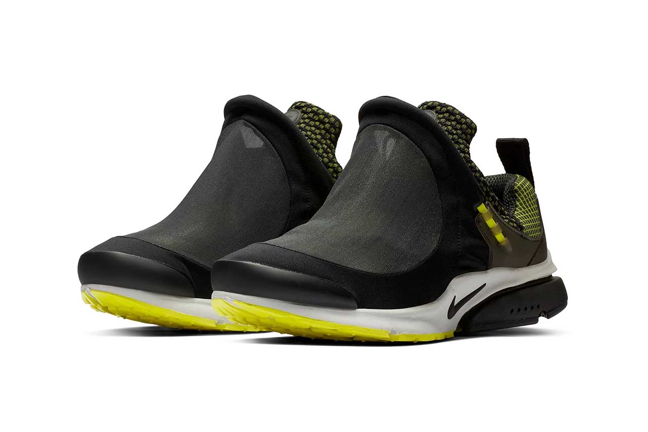 comme des garçons homme plus x nike air presto foot tent