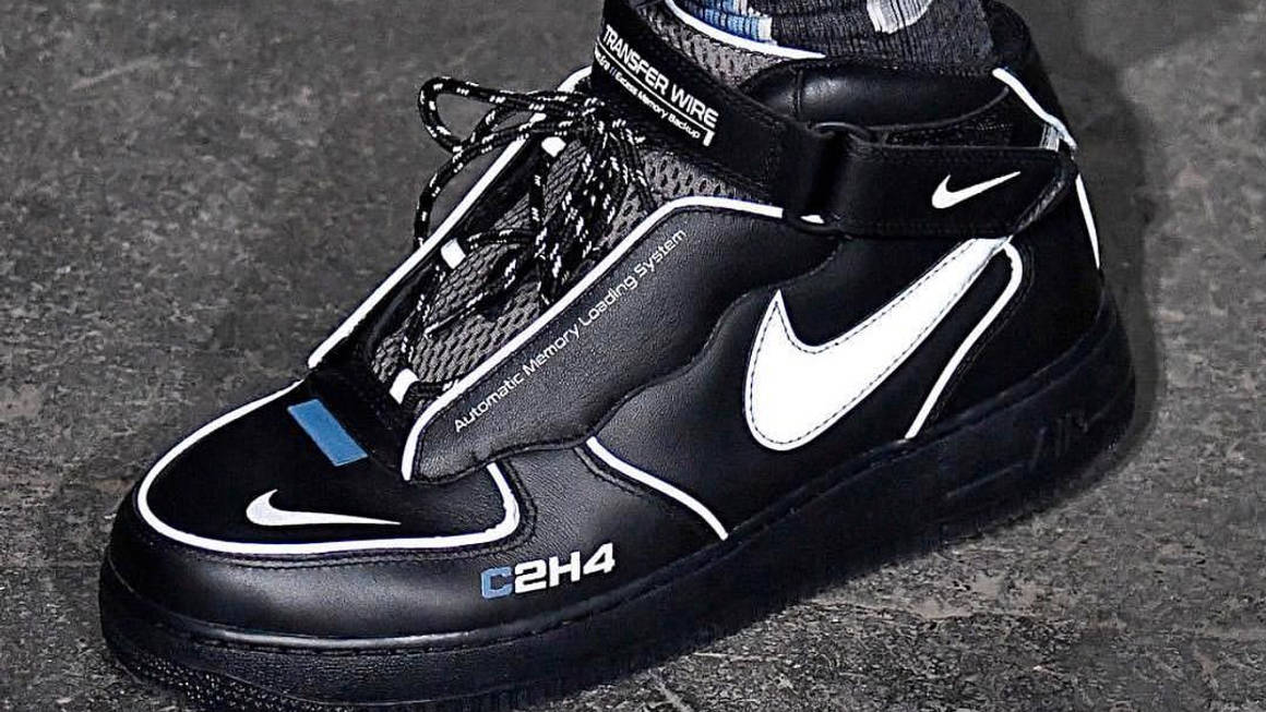 First Look At The C2H4 x Nike Air Force 1 Mid | The Sole Supplier