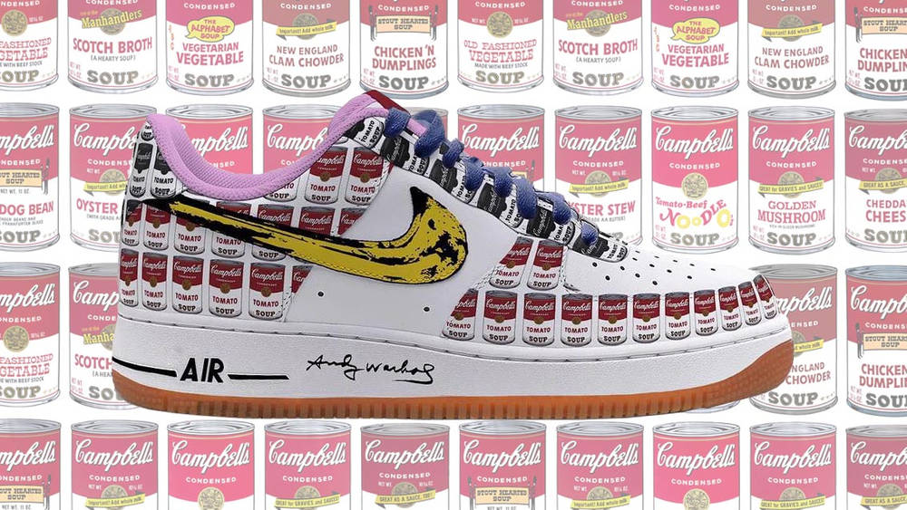 Andy Warhol Vibes Feature On This Nike Air Force 1 Andy Warhol Vibes Feature On This Nike Air Force 1