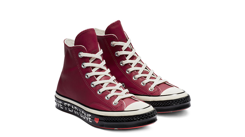 Converse Chuck 70 Love Graphic High Top Egret Black