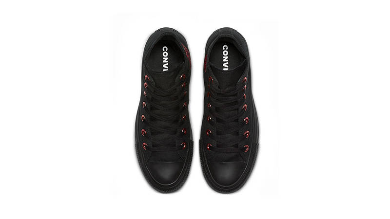 Converse Chuck Taylor All Star Hearts High Top Black | Where To