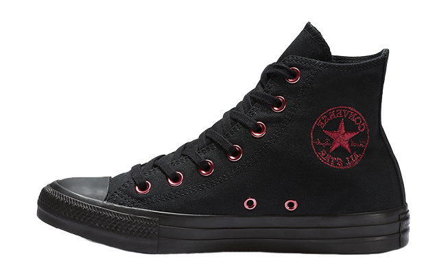Converse Chuck Taylor All Star Hearts High Top Black