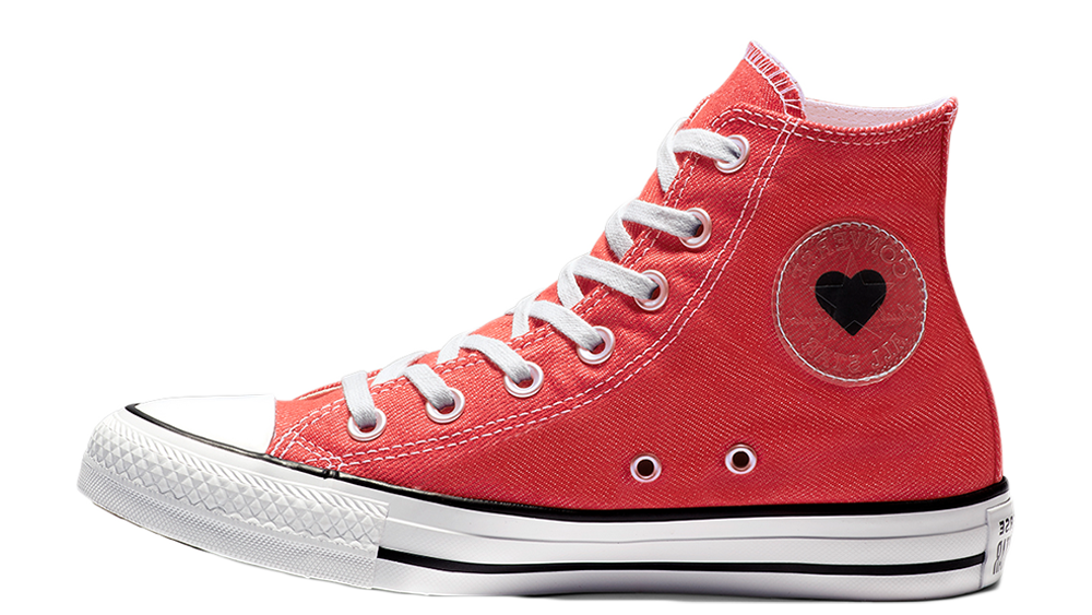 Converse Chuck Taylor All Star Sucker Love Denim High Top Red