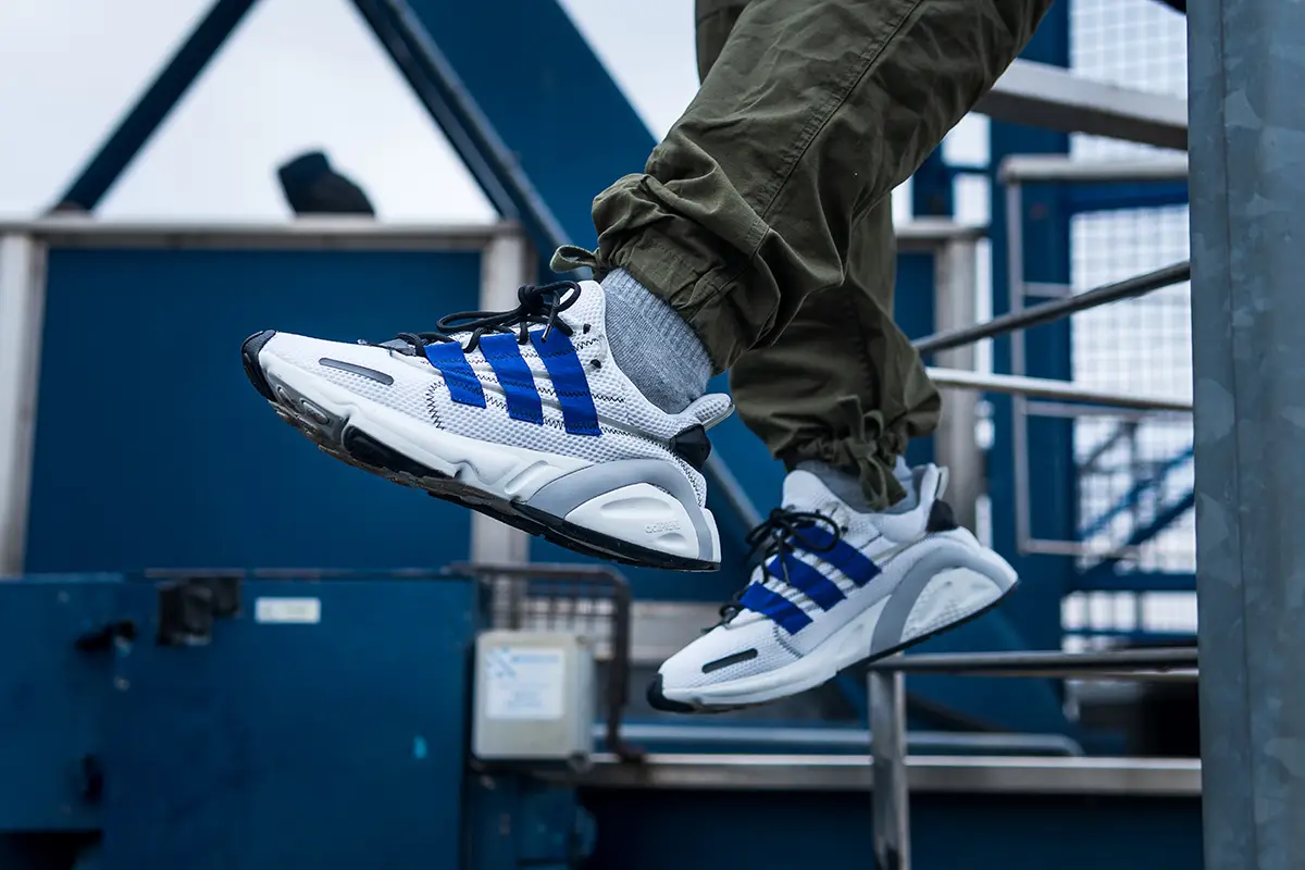 Adidas lxcon outlet white blue