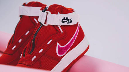 A Closer Look At The Emotionally Unavailable x Nike Air Force 1 'Valentine's Day'
