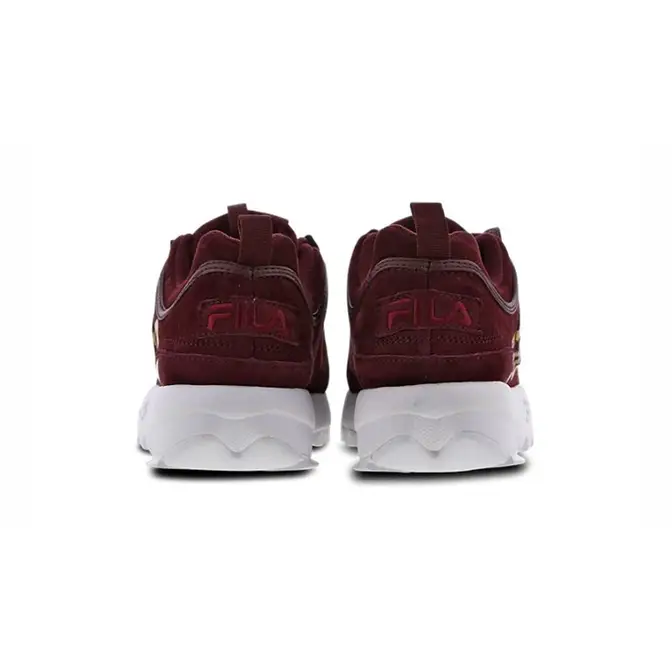 fila disruptor maroon