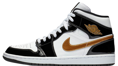 jordan 1 mid white gold