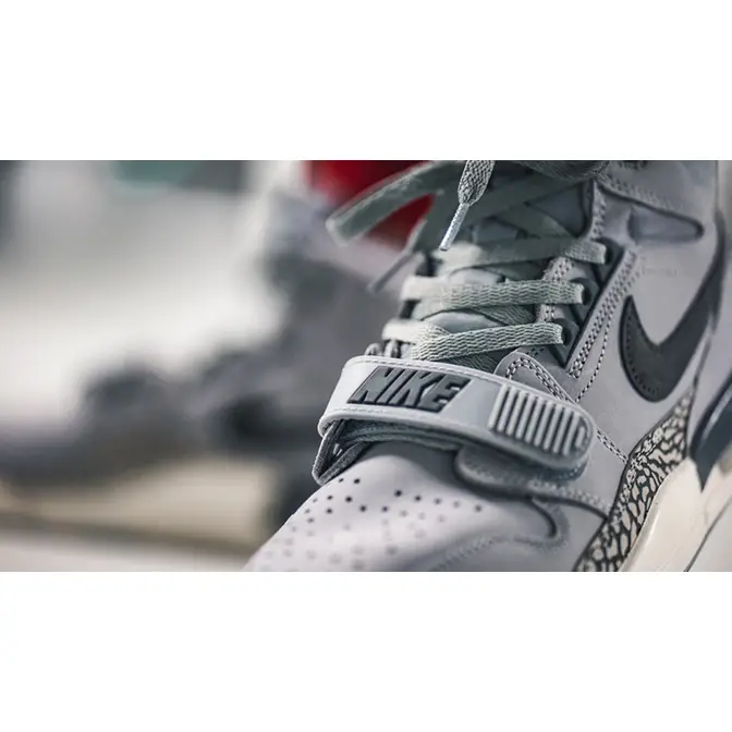 Nike Air Jordan Legacy 312 Shoes 8.5 Mens Wolf Grey Graphite Sneakers  AV3922-002