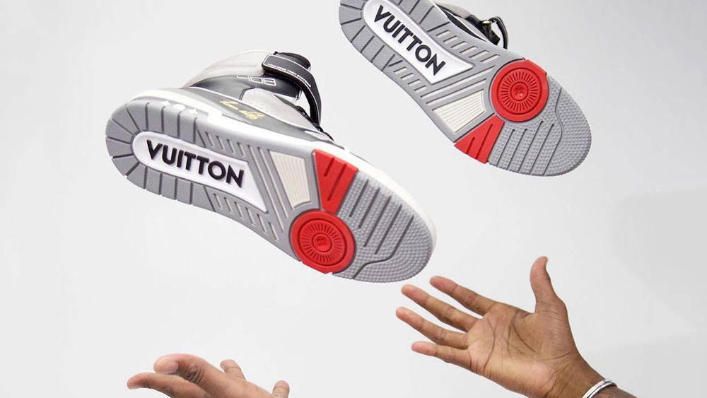 A Sneak Peek At Virgil Abloh's Louis Vuitton Sneaker Collection LV