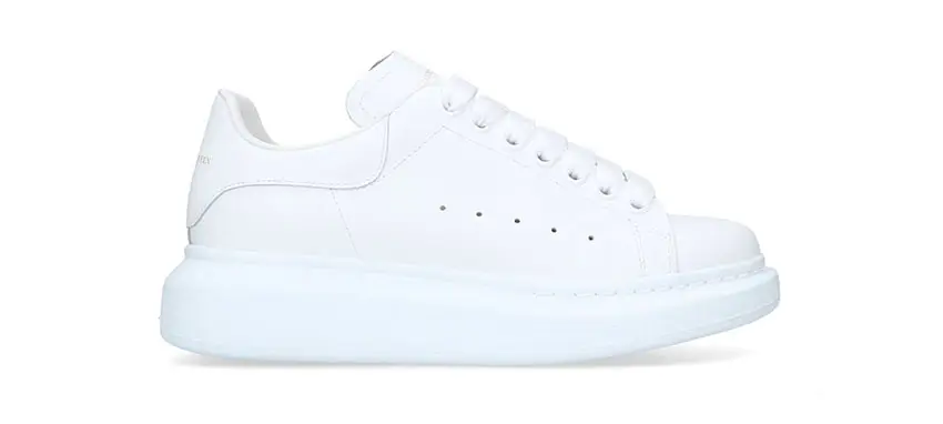 Take It Triple White In The Alexander McQueen Runway Platform | The ...