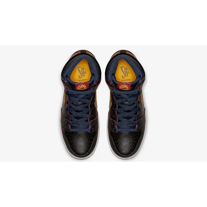 Nike sb best sale dunk high cavs