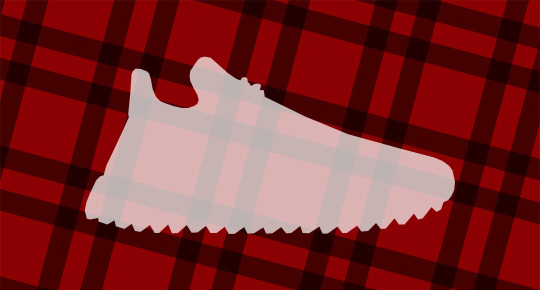 The Pharrell Williams x adidas Originals NMD Hu Surfaces In Red Plaid