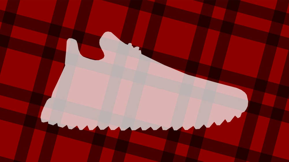 The Pharrell Williams x adidas Originals NMD Hu Surfaces In Red Plaid The Pharrell Williams x adidas Originals NMD Hu Surfaces In Red Plaid
