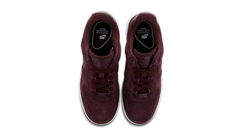 Nike Air Force 1 07 Burgundy White