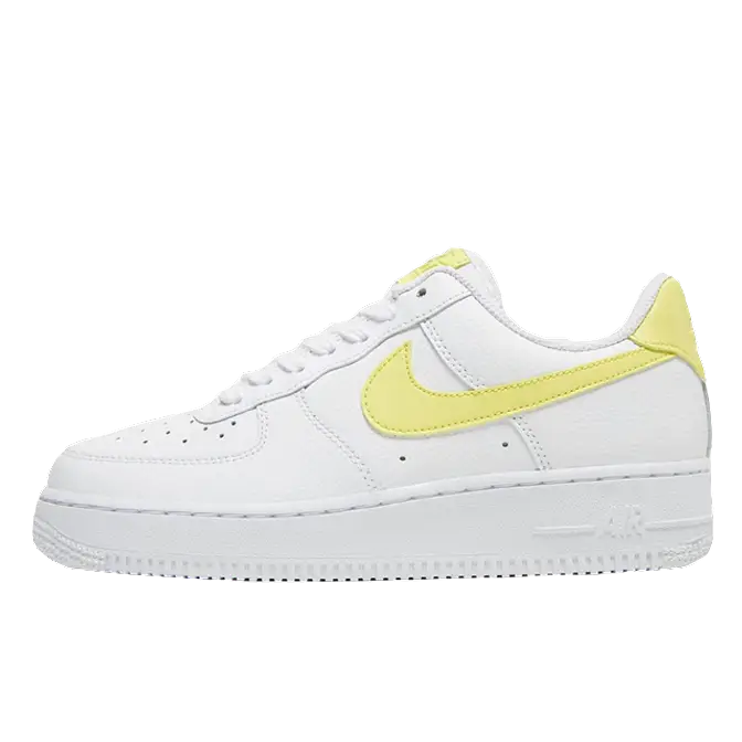 womens white and yellow air force 1