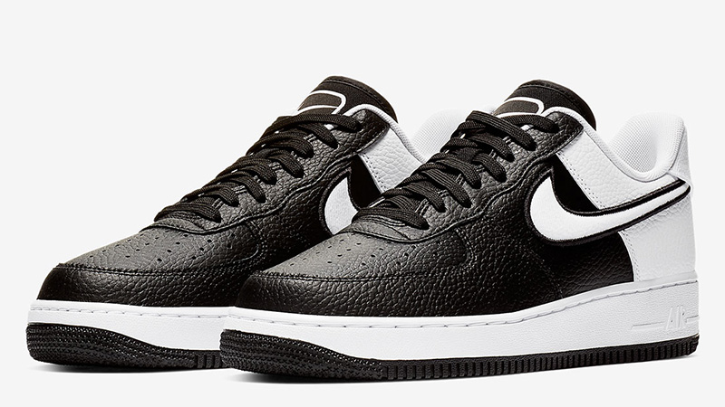 Nike Air Force 1 Black White - Where To Buy - AO2439-001 | The Sole ...