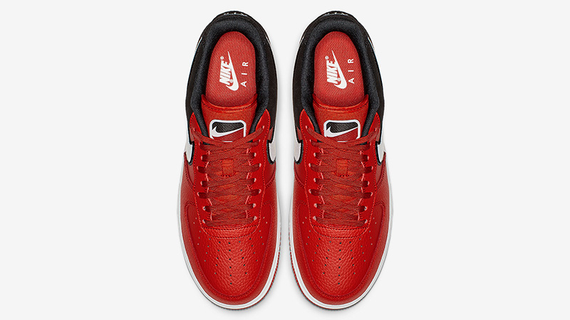 Nike Air Force 1 Red Black