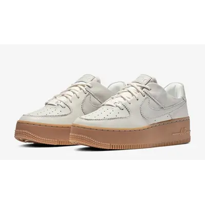 Nike air force shop 1 sage pale ivory