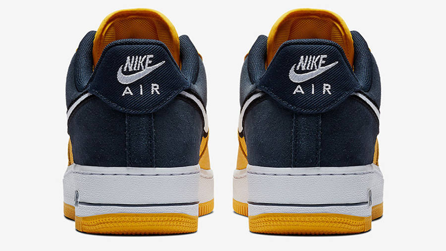 navy and yellow air force 1