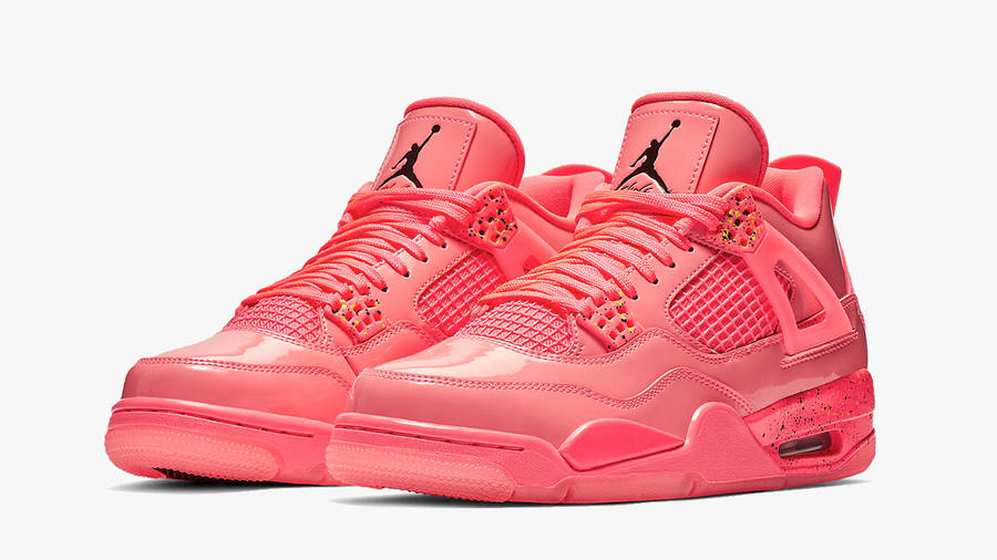 hot pink jordan 4