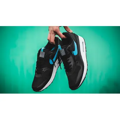 Nike air max 1 se black blue clearance fury